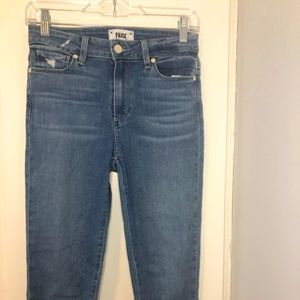 Medium - light wash Paige Jeans